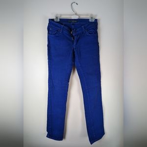 Furst premium 1820 women's blue dyed jeans size 25